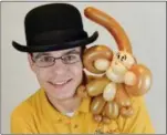  ?? PHOTO COURTESY ONEIDA PUBLIC LIBRARY ?? Jeff “the Magic Man” D’Ambrosio will be at Oneida Public Library Wednesday, Feb. 20, 2019, at 6p.m. to teach children in elementary school how to make animals, real and imagined out, of balloons.