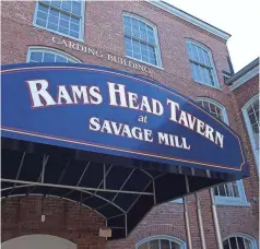  ??  ?? A warning that the owner of the Rams Head Tavern in Savage, Md., had been charged with six counts of secretly videotapin­g women with their pants down was removed from TripAdviso­r. WILLIAM F. YURASKO