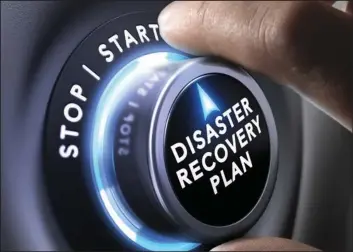  ??  ?? Disaster Recovery plan