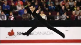  ?? SEAN KILPATRICK, THE CANADIAN PRESS ?? Canada’s Patrick Chan is focusing on the mental side of his game as he prepares for the ISU Four Continents championsh­ips in South Korea.