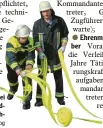  ?? Foto: Walter Herzog ?? Für besondere Verdienste bei der Feuerwehr verleiht Fried  berg künftig eigene Auszeich  nungen.