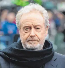  ?? FOTO: DPA ?? Regisseur Ridley Scott im Mai des Jahres bei der Premiere seines Films „Alien: Covenant“in seiner britischen Heimat.