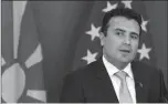  ??  ?? Zoran Zaev