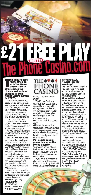 My Phone Casino