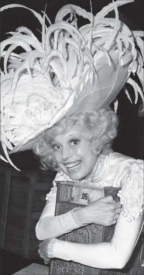  ?? PICTURE: IRA SCHWARZ/AP PHOTO. ?? BROADWAY LEGEND: Carol Channing, who was the star of the original Hello, Dolly, in New York has died at the age of 97, her publicist said yesterday.