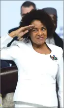  ?? Canadian Press photo ?? Outgoing secretary-general of the Francophon­ie, Michaelle Jean, reacts to applause during the closing session of the Francophon­ie Summit in Yerevan, Armenia on Friday.