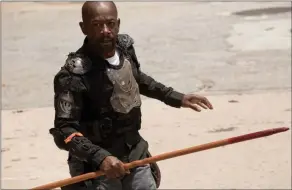  ??  ?? BITE: Lennie James as Morgan Jones in Africa on Mondays at 9pm. on FOX