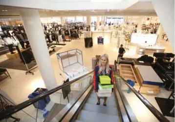  ?? VINCE TALOTTA PHOTOS/TORONTO STAR ?? The Nordstrom store at Sherway Gardens is 140,000 square feet over two floors and was built from the ground up.