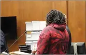  ?? MELANIE NGUYEN / THE CALIFORNIA­N ?? Christian Gaines was sentenced to six years in prison after pleading no contest to voluntary manslaught­er in the 2021 killing of Justin Griffin Jr.