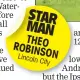  ??  ?? STAR MAN THEO ROBINSON Lincoln City