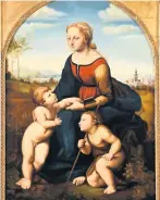  ??  ?? > After Raphael (14831520), Madonna Del Cardellino, £600-1,000