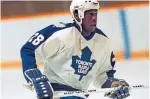  ?? GRAIG ABEL GETTY IMAGES FILE PHOTO ?? Former Maple Leaf Val James says he experinced no shortage of racism during his time in the NHL.