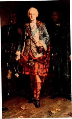  ??  ?? Prince Charles Edward Stuart spent five months as a fugitive in the months following his defeat at Culloden