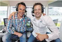  ??  ?? Zwei Freunde des Motorsport­s unter sich: Ernst Hausleitne­r und Alexander Wurz