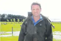  ?? PHOTO: ABBEY PALMER ?? More communicat­ion needed . . . Agribusine­ss Consultant­s sheep and beef consultant Deane Carson said farmers were not prepared for the latest flood that swept through areas of Southland.