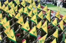  ?? EPA ?? Hezbollah’s Radwan Force has about 3,000 fighters