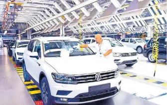  ?? /CORTESÍA: VW ?? La cifra representa un incremento en ventas del 9.9 por ciento respecto al primer mes del 2022