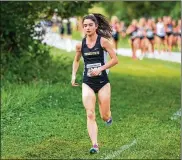  ?? WRIGHT STATE ATHLETICS ?? Wright State’s Shelby Nolan runs in the Queen City Invitation­al cross country meet in 2019. Nolan, a senior, and the Raiders begin the 2021 track season today.