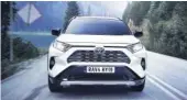  ?? TOYOTA ?? Die fünfte Generation des RAV4 steht nicht nur auf einer neu entwickelt­en Plattform, sie verfügt auch über die neuste Hybrid-Generation von Toyota.