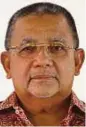  ??  ?? Tan Sri Mohd Isa Abdul Samad