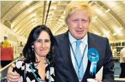  ??  ?? Boris and Marina Johnson said they will continue as friends to support their four children