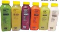  ??  ?? Many consumer product startups, including organic juice brand Raw Pressery, have attracted investors by the hordes