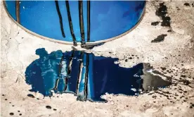  ?? Photograph: Sergei Finko/Alamy ?? When paint is spilled, PFAS make their way into the water system. They exist in rainwater at higher concentrat­ions than the standards set for rivers.