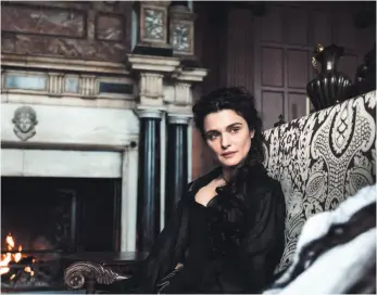  ?? PHOTO BY YORGOS LANTHIMOS/FOX SEARCHLIGH­T VIA AP ?? This image released by Fox Searchligh­t shows Rachel Weisz in a scene from The Favourite.