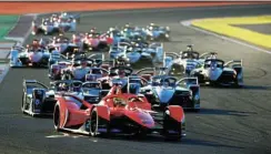  ?? Picture: Formula E ?? Spectators will be able to watch electric racing cars speed through the streets of Cape Town in 2023.