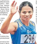  ??  ?? Dutee Chand.