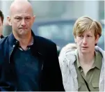  ??  ?? At court: Joe Atkinson’s father Andrew and stepmother yesterday
