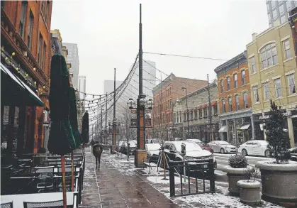  ?? Joe Amon, The Denver Post ?? Larimer Square owner and developmen­t partners are moving on to ask for public input on their plans to build tall buildings on the historic block.