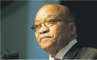  ?? Picture: Moneyweb ?? NUMBER ONE. President Jacob Zuma’s tenure has been a tempestuou­s one that has taken money out of every South African’s pocket.