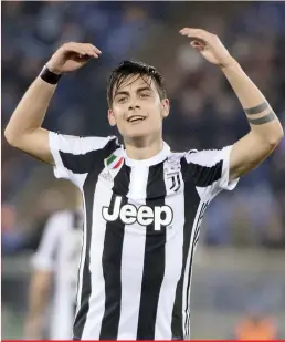  ??  ?? PAULO DYBALA.