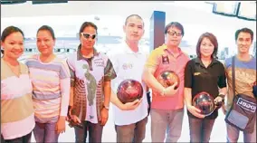  ??  ?? Some of the Group 2 OGBL 2013 Tenpin Challenge Tournament semifinali­sts.