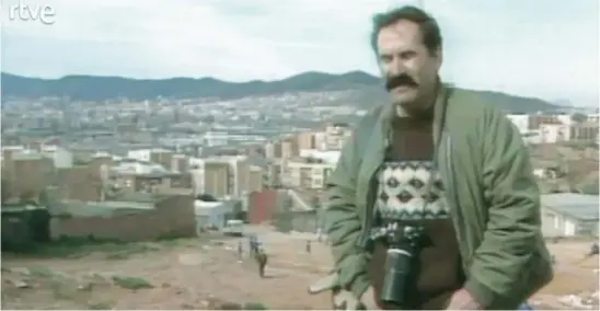  ?? TVE ?? Una imagen de Joan Guerrero Luque en un reportaje de TVE