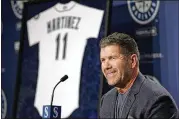  ?? AP FILE ?? Edgar Martinez is a strong candidate for the Hall of Fame in 2019. He hit .312 and was named an All-Star seven times. Baseball’s annual award to the top designated hitter is named after him.