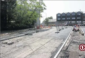  ??  ?? 2007 - The section of the ringway in North Street that underwent alteration from the A28 route. This picture was taken in June 2007