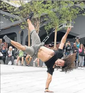  ?? MARC ARIAS ?? El ecléctico festival también muestra danza urbana