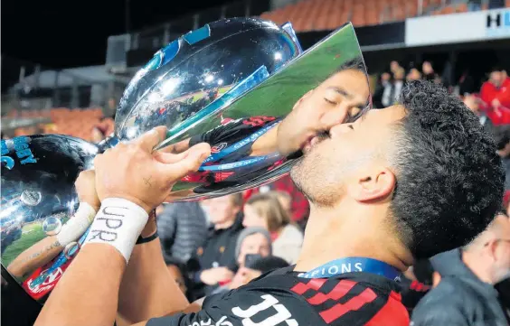  ?? Photo / Photosport ?? Richie Mo’unga’s success with the Crusaders can now extend to the All Blacks.