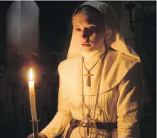  ?? WARNER BROS. ?? Taissa Farmiga in a scene from The Nun.