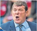  ??  ?? Saints boss Tommy Wright