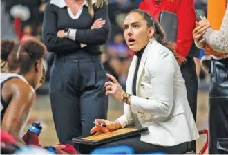  ?? CONTRIBUTE­D PHOTO ?? New UTC women’s basketball coach Deandra Schirmer has been successful as a college basketball player and coach, but before that she was a scholar-athlete involved in numerous clubs and organizati­ons at Holton High School back home in Kansas.