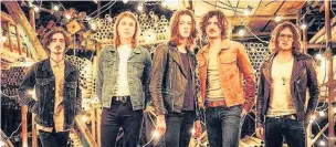  ??  ?? ●»Robinsons Brewery has created an ale in honour of band Blossoms