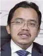  ??  ?? Datuk Seri Darwis Abdul Razak