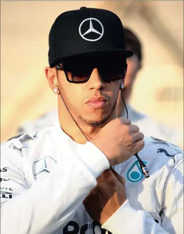  ?? Picture: MARK THOMPSON, GALLO IMAGES ?? ON THE LAST LAP: Lewis Hamilton has done his own negotiatio­ns with the Mercedes bosses and is confident his new contract will be finalised soon.