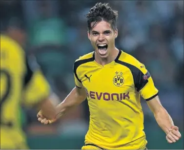  ??  ?? COTIZADÍSI­MO. Julian Weigl es uno de los futbolista­s con mayor proyección del mercado europeo.