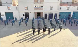  ?? // GUARDIA CIVIL ?? Acto de bienvenida en la comandanci­a de Toledo