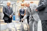  ?? ?? HRH at Copper Rivet Distillery, Chatham