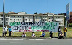  ??  ?? La zona L’area di Strada Ovest, nei pressi dell’Appiani, finita nel mirino